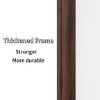 Miroir rectangulaire pleine longueur de 70 pouces avec cadre en bois – Style contemporain