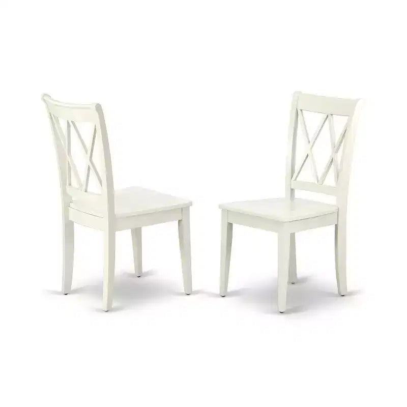 Ensemble de salle à manger 3 pièces avec table carrée – Table de bistrot et chaises modernes