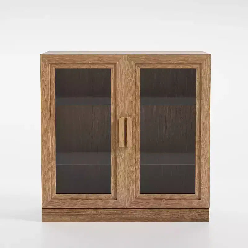 Dovelina 31 Meubles de rangement décoratifs en bois, Armoire autonome polyvalente, Meuble d'appoint de style rustique