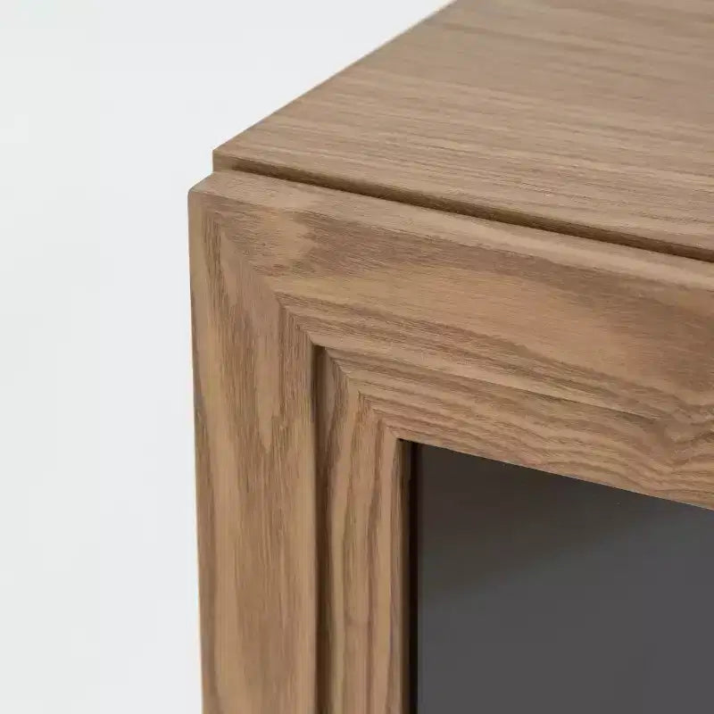 Dovelina 31 Meubles de rangement décoratifs en bois, Armoire autonome polyvalente, Meuble d'appoint de style rustique