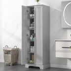 Armoire de rangement blanche 2 portes avec étagère réglable – Construction en MDF