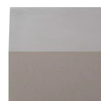 Table basse carrée – Oxyde de magnésium, design tambour sculptural, aucun assemblage requis