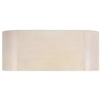 Table basse rectangulaire courbée – Bois et placage MDF, capacité de 20 kg