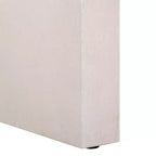 Table basse rectangulaire courbée – Bois et placage MDF, capacité de 20 kg