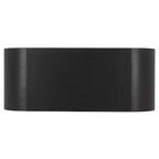 Table basse rectangulaire courbée – Bois et placage MDF, capacité de 20 kg