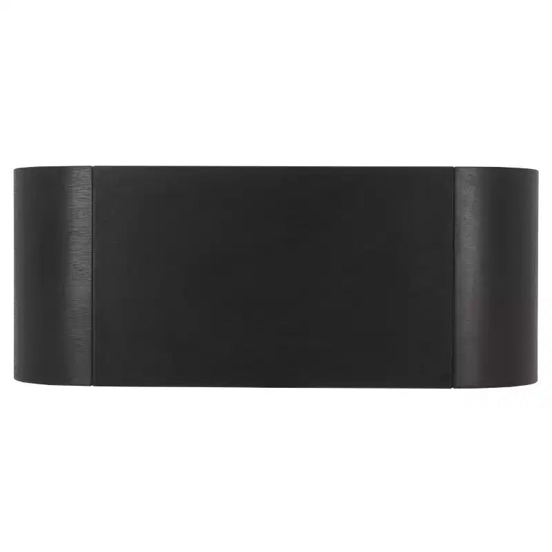 Table basse rectangulaire courbée – Bois et placage MDF, capacité de 20 kg