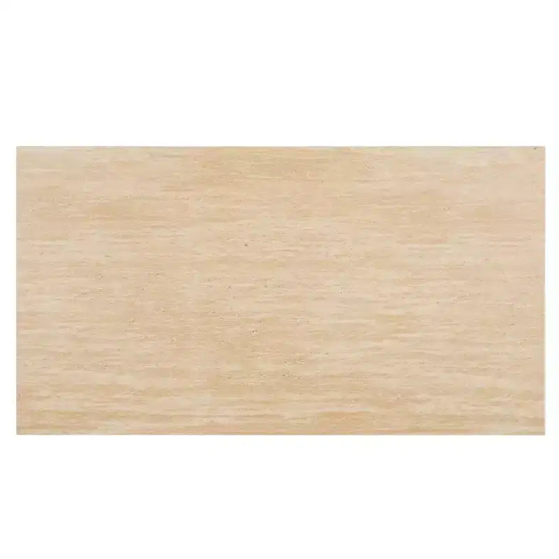 Table basse rectangulaire – Plateau en placage de bois, piètement en métal blanc, capacité de 50 kg