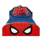 Lit jumeau Spider-Man capitonné pour enfants – Meuble de chambre de super-héros