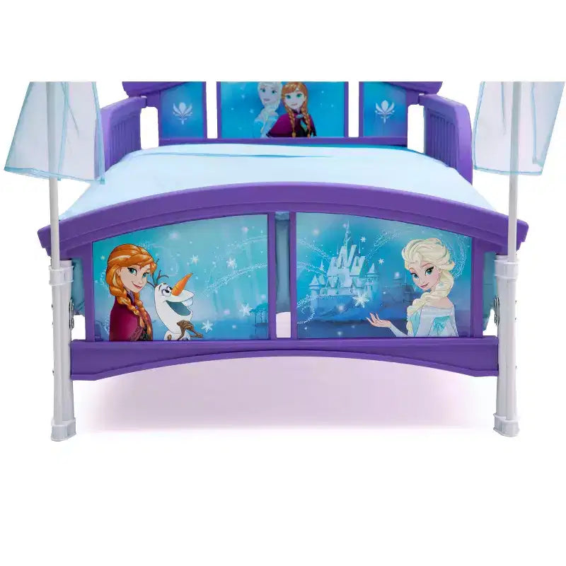 Lit à baldaquin pour tout-petits – Meubles de chambre de princesse pour filles