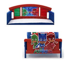 Lit pour tout-petit PJ Masks – Cadre en plastique, 2 barrières de sécurité, certifié JPMA