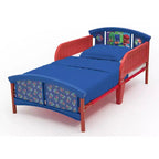 Lit pour tout-petit PJ Masks – Cadre en plastique, 2 barrières de sécurité, certifié JPMA