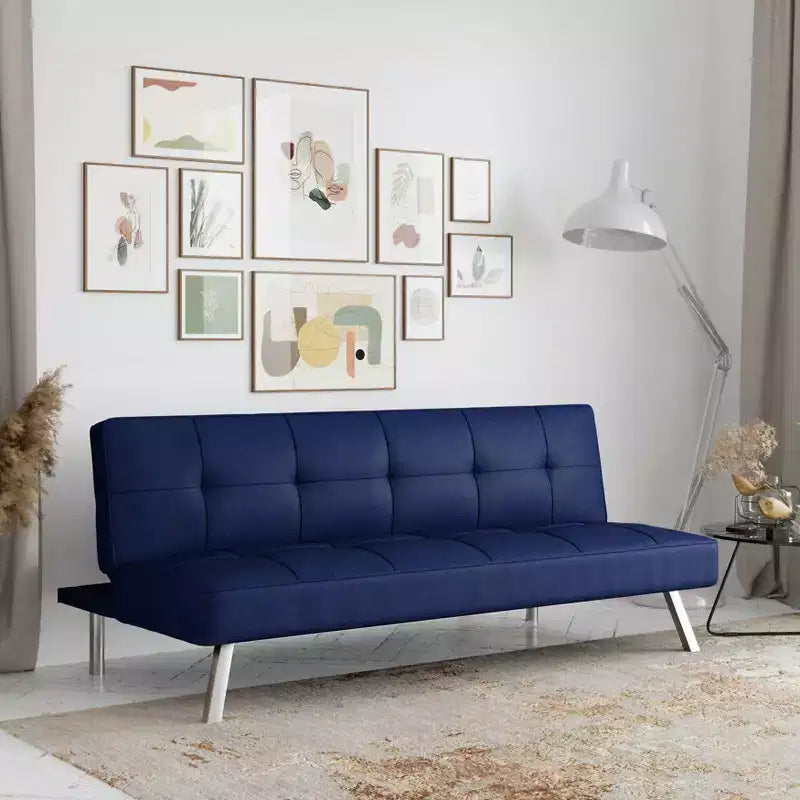 Canapé-lit futon convertible – Canapé inclinable multiposition pour salon