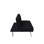 Canapé-lit futon convertible – Canapé inclinable multiposition pour salon