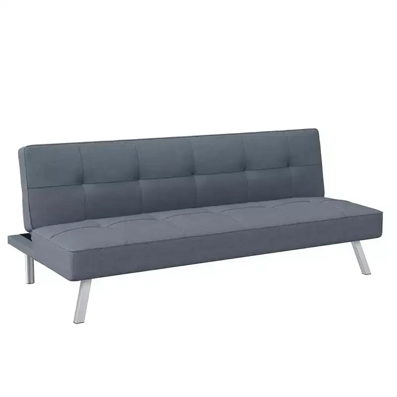 Canapé-lit futon convertible – Canapé inclinable multiposition pour salon