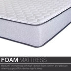 Matelas en mousse haute densité Continental Sleep de 5 pouces, ferme, à plateau serré.
